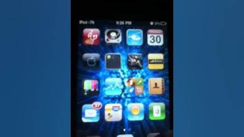 How to change your boot logo on IPod touch