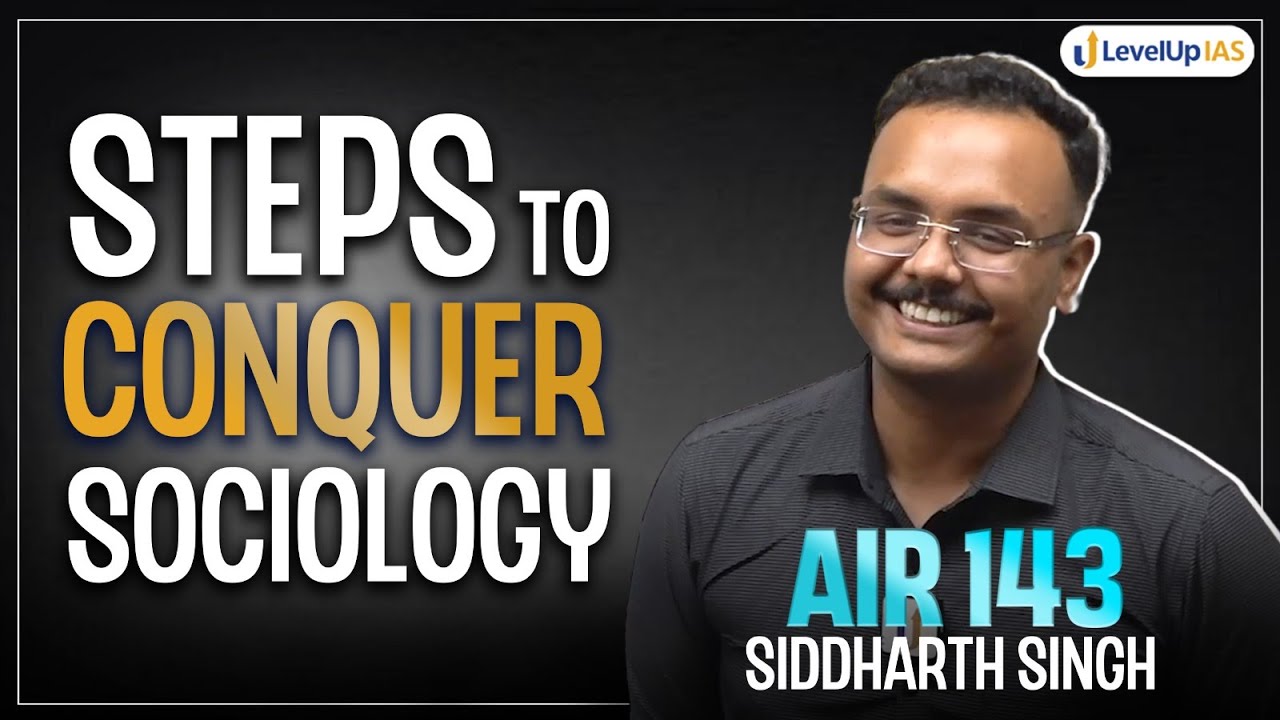 AIR 143 Siddharth Singh *288 Marks* | Sociology Strategy that Worked | Nishat Sir | UPSC 