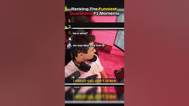 The Top 5 Best Quarantine F1 Moments Ranked #formula1