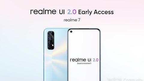 realme 7 realme UI 2.0 Update Rollout Start | realme 7 Android 11 Update Rollout Start ~ 😀❤️