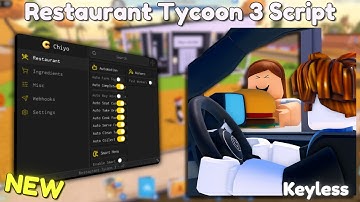*NEW* Restaurant Tycoon 3 Script [ Pastebin 2025 ] Keyless