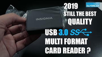 Best Insignia Card Reader - USB 3.0 Advanced Card Reader Unboxing and Review