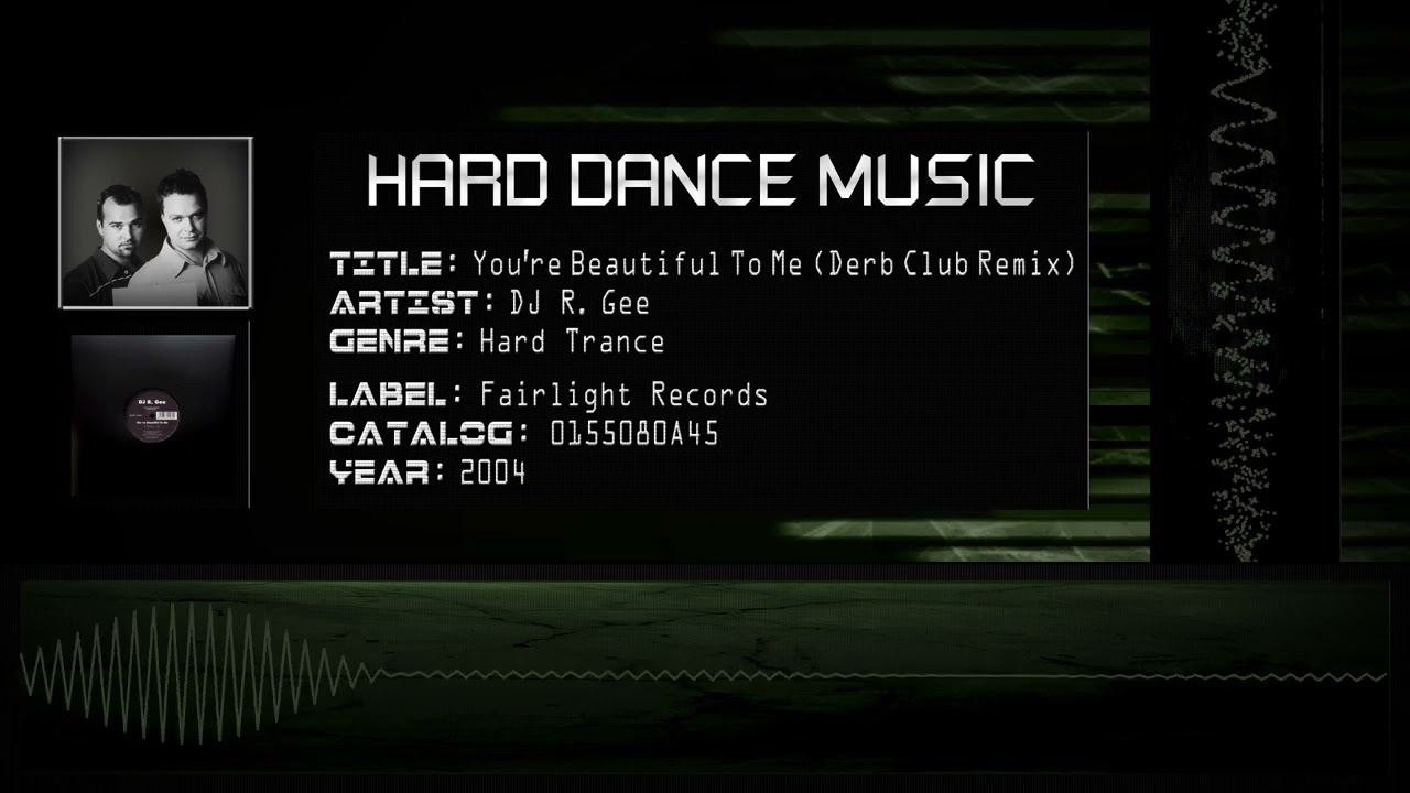 DJ R. Gee - You're Beautiful To Me (Derb Club Remix) [HQ]