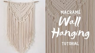 11 Beginner Friendly Macrame Wall Hanging Tutorials