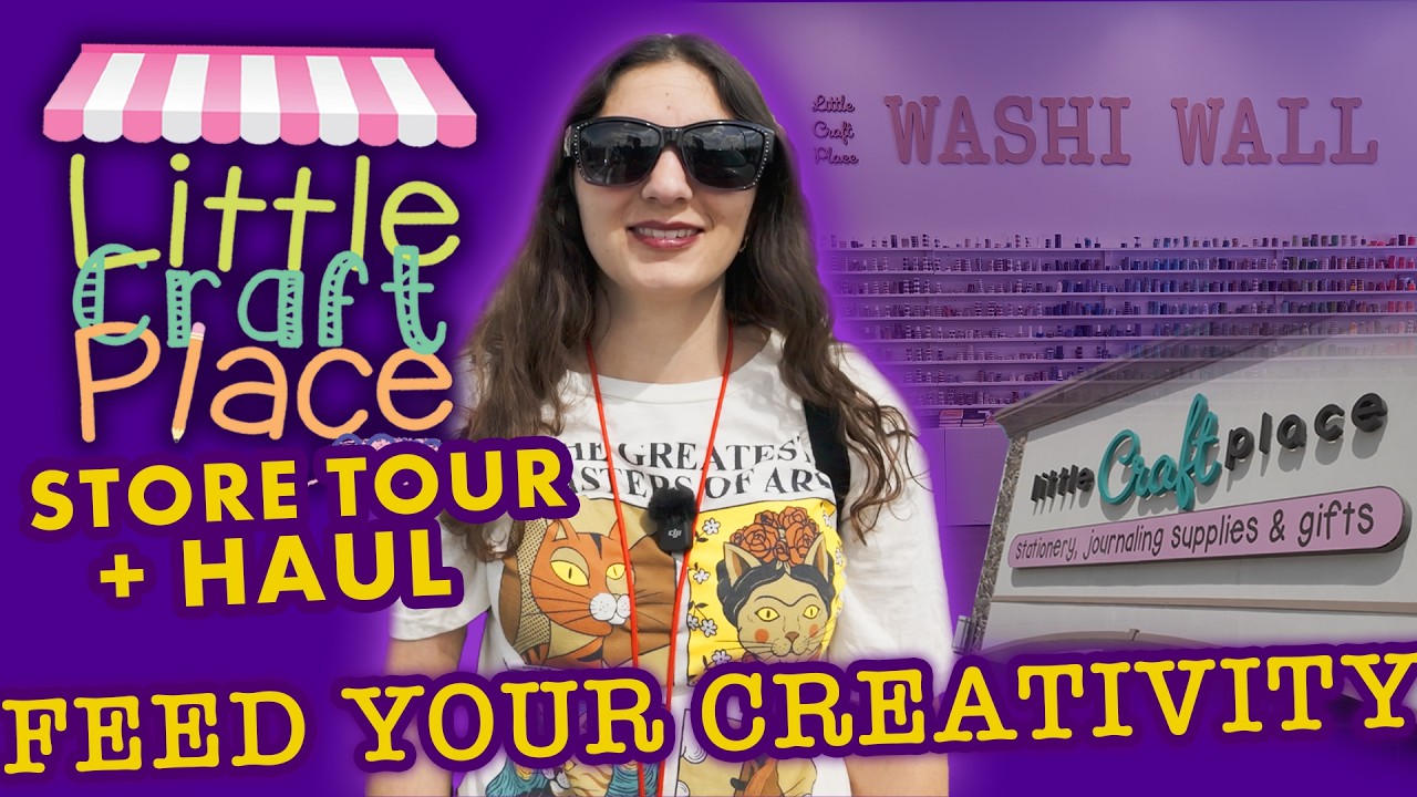 Tour of Little Craft Place | Houston Area Stationery Store Full Tour + Haul