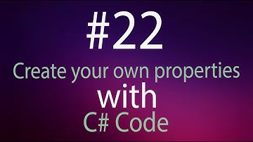 Create Own Properties in C# Urdu | C# GAMER|