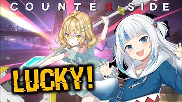 PULLING FOR KACI BINS A.K.A GAWR GURA! | CounterSide