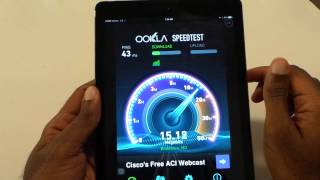 Apple iPad Air Speedtest on T-Mobile, Verizon and AT&T