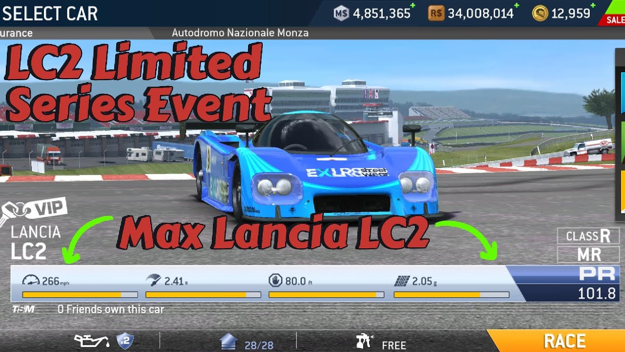 Real Racing 3 LC2 Limited Series Event - YouTube