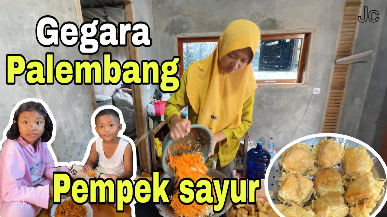 RINDU RASA PEMPEK PALEMBANG⁉️ KITA BUAT PEMPEK SAYUR DI RUMAH