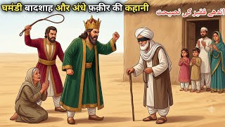 Ghamandi Badshah Aur Andhe Fakir ki Naseehat | Hindi Urdu Islamic moral story | #islamicstory