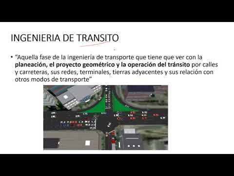 Ingeniería de Tránsito -  Introducción a la ingeniería de tránsito