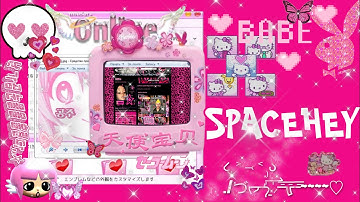 SPACEHEY | | ✧༺♥༻∞ | Y2K THEME *:･ﾟ✧*:･ﾟ✧