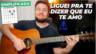 Vídeo de Liguei pra te dizer que eu te amo