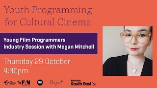 Youth Programming for Cultural Cinema - Young Film Programmers Industry Session with Megan Mitchell
These Industry Sessions are part of a range of Young Film Programmers-focused activities, programmed by Film Hub South East, Depot and Reel Connections.
For this session we were delighted to welcome Megan Mitchell (Producer, Matchbox Cine) for the first in our new series of YFP Industry Sessions. These sessions are designed to give our Young Film Programmers and others the opportunity to talk directly to people working in the film exhibition sector, addressing different aspects of programming with a range of experts from across the industry. This session was recorded on Thursday 29 October 2020.
Subscribe to ICO YouTube here: https://bit.ly/ICOSubscribe
In this session, Megan talked through the idea of ‘youth programming’ and what it means to her. Megan is a recognised leader in this field and has championed youth engagement in the film industry throughout her work at Matchbox and beyond. She continues to prioritise and promote increased equality and access throughout her events and projects, including sliding scale ticket pricing and captioning for D/deaf audiences. Megan is also the world’s leading academic on Valley Girl (1983) and co-founder of the world’s first ever film festivals dedicated entirely to acting legends, Keanu Reeves (Keanucon) and Nicolas Cage (Cage-a-rama).
If you are interested in learning more about upcoming Young Film Programmers events please email us to join our mailing list: filmhubse@independentcinemaoffice.org.uk
If you are a Young Film Programmer in the South East then you can join our Facebook group here: https://www.facebook.com/groups/fhseyoungfilmprogrammers/?source_id=202648986585987
#FilmHubSouthEast #YoungFilmProgrammers Youth Programming for Cultural Cinema - Young Film Programmers Industry Session with Megan Mitchell