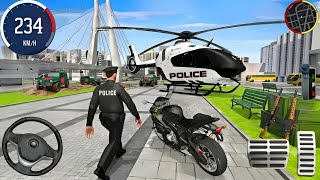 Police Car Chase Simulator 3D Game - Real Cop Cars Driving Simulator 2025 - Android GamePlay