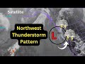 Portland weather, Pacific Northwest spotty thunderstorms in the forecast. image