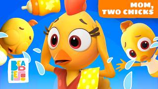 mom two chicks very busy day beadies kids story