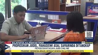 Promosikan Situs Judi Online, Mahasiswi Asal Samarinda Diciduk Polisi | NTV MORNING