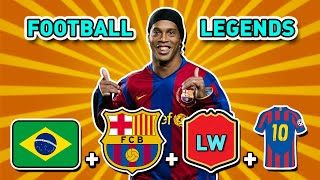 GUESS THE LEGEND: NATIONALITY + CLUB + POSITION + JERSEY NUMBER | Football Legends Quiz #football screenshot 5