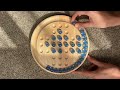 💛 Solitaire wooden puzzle ➰ #asmrsounds #solitaire #woodenpuzzle