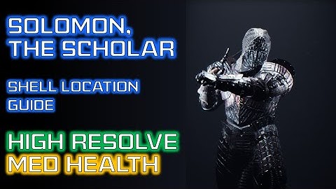 Quickest Path to Solomon the Scholar Shell Location | Mortal Shell Location Guide