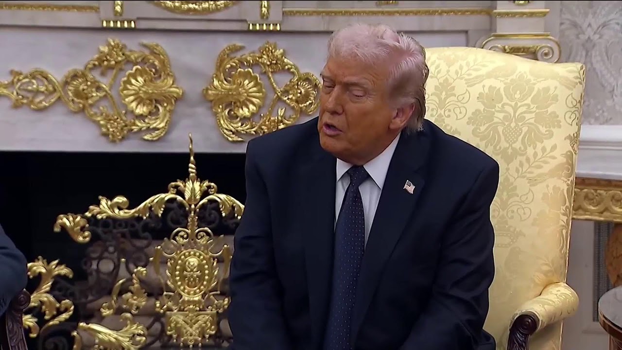 Live: Trump–Merz Oval Office Meet