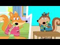 Fox Family and Friends cartoon for kids #726