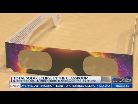 Butterfield Trail Middle School teaches students about solar eclipse