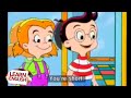 Learn english with cartoon gogo adventures