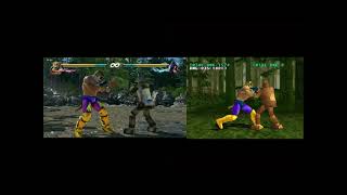 Tekken 3 vs Tekken 7 : King Demonstrate