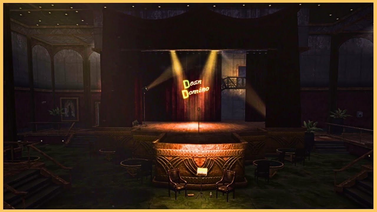 Fallout New Vegas Ambience |  Sierra Madre Theater Backrooms | Dead Money DLC Soundscape [90 min]