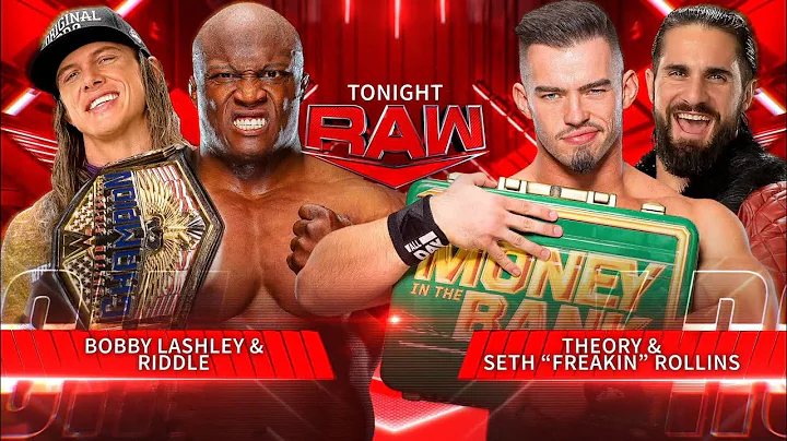 Bobby Lashley & Riddle vs Theory & Seth "Freakin" ...
