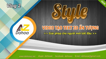 Tutorial Hướng dẫn tạo text 3d ấn tượng trên Corel