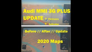 Audi MMI 3G Plus Update | Firmware | Maps Activation screenshot 1