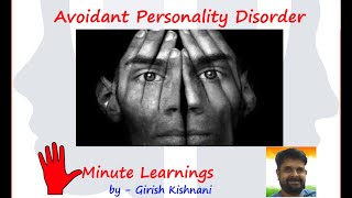 Avoidant Personality Disorder (AVPD) - Learn DSM-5 Criteria in 5 Minutes