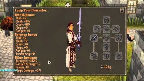 The Armadyl Godsword Stats and Special