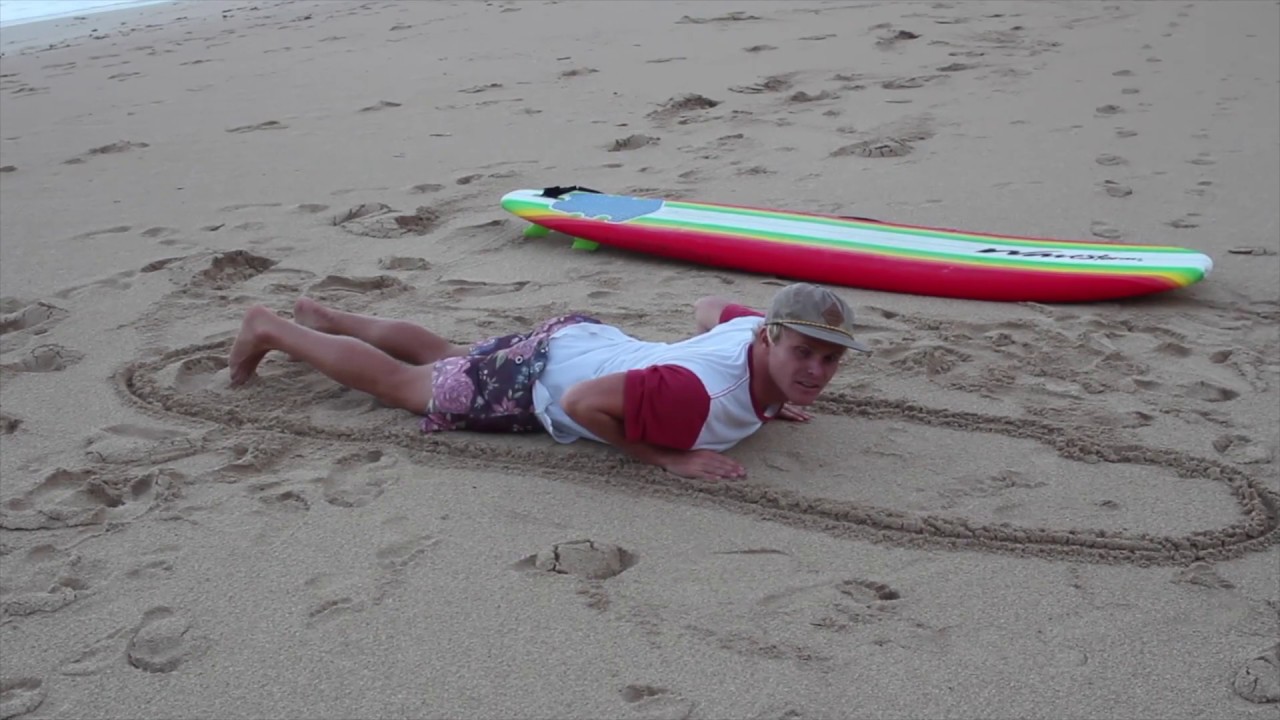 How to Stand Up on a Surfboard in 1 Minute YouTube