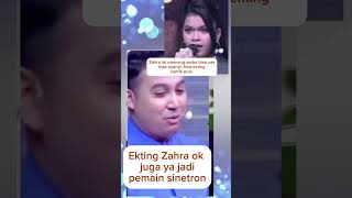 Zahras Acting Is Also Okay zahra da7 indosiar singer acting