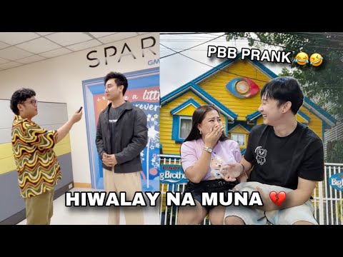 Papasok ako sa PBB 😱 Nag break kami ni Baninay 💔