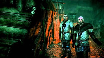 The Witcher 2 pc game, chapter 1, The Floating Prison.