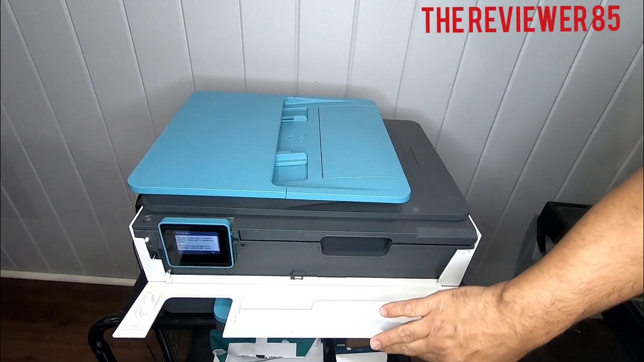 hp officejet pro 8028 ink install and replace YouTube