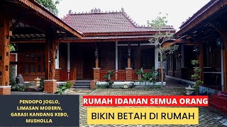 Rumah Jawa Joglo Klasik & Rumah Limasan Modern 2022 - LIMASAN JATI