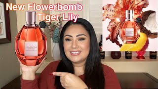 *FIRST IMPRESSIONS* Viktor &amp; Rolf FLOWERBOMB TIGER LILY REVIEW