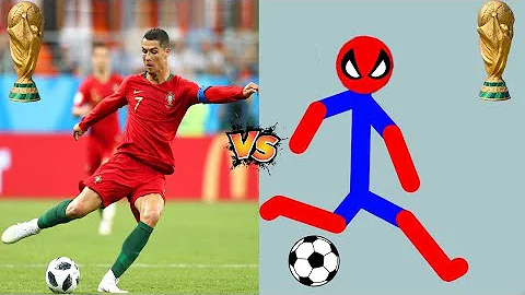 10 Min |Best Falls| Ronaldo vs Spider Stickman |Stickman Dismounting funny moments | BestFalls #31