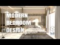 Modern Bedroom Design - 9x10design #StayHome #WithMe