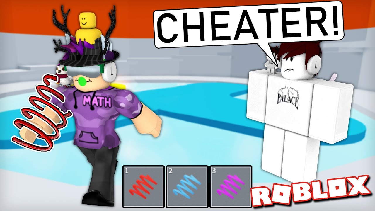 Racing Tower Of Hell Youtubers But I Cheat Roblox Youtube - hacks for roblox gods of elements rota