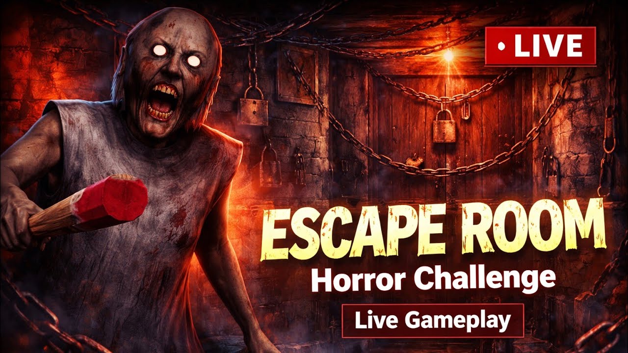 Locked Inside Granny’s House 👵🔒 | Scary Escape Gameplay LIVE