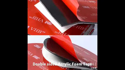 hot selling vhb tape 3m acryli foam double side tape suppliers 5952 4991 4910
