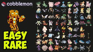 Minecraft Cobblemon how to find RARE POKEMON any FAST (3 TIPS)